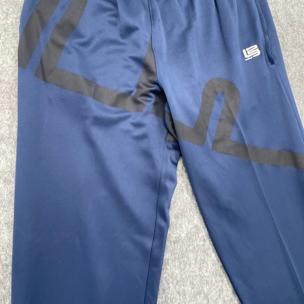Vintage Nike Lebron James Sweatpants Mens XL Navy Blue Basketball Track Y2K
